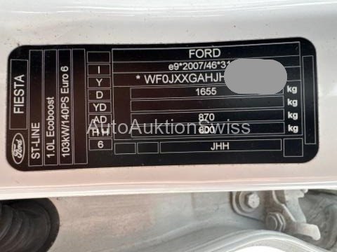 Ford Fiesta 1.0 EcoB 140 ST-Line