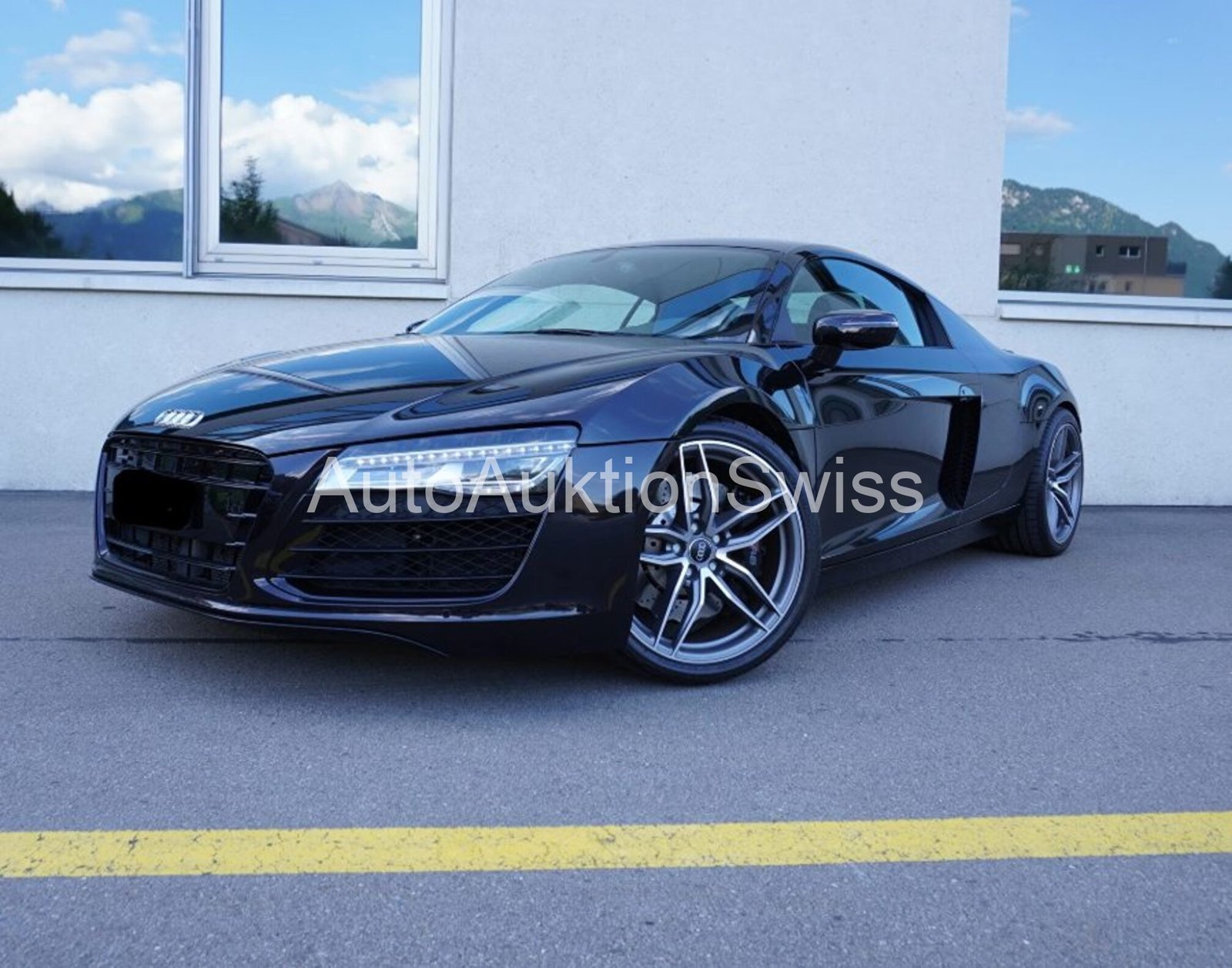AUDI R8 Coupé 4.2 V8 DSG PANTHERSCHWARZ KRISTALL S-Tronic Capristo Abgasanlage !!