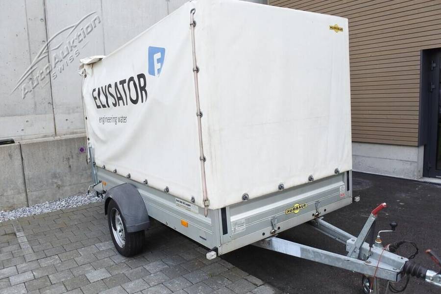 Hubaur H 13 K Tieflader mit Verdeck